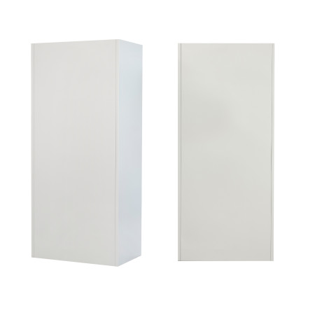 Szafka BHP 2-drzwiowa z podziałem HAYRAX szara 80×50×180 cm | HRX0001-80