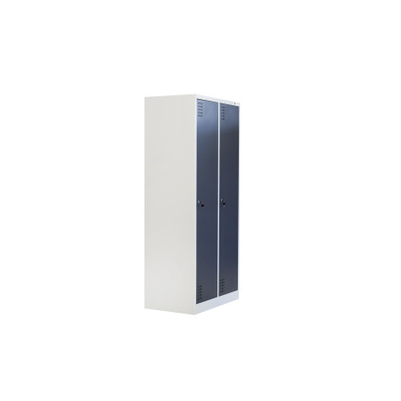 szafka pracownicza metalowa szara grafit 60 cm