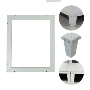 Podstawa z nóżkami pod szafkę BHP HAYRAX 80×50×10 cm | HRX0009-80