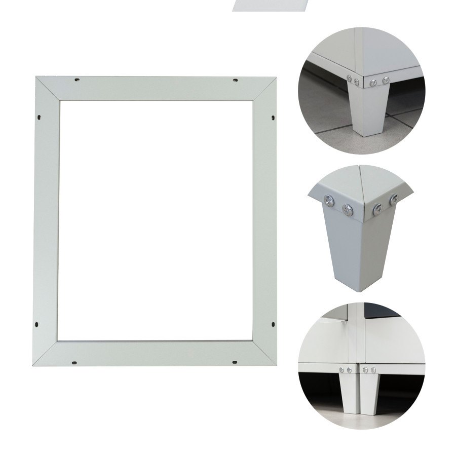 Podstawa z nóżkami pod szafkę BHP 60 HAYRAX S-60 cm G-50 cm H-10 cm HRX0010-60